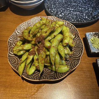 Koi - Spicy garlic edamame - Sushi Bars Near Me - Houston, Texas
