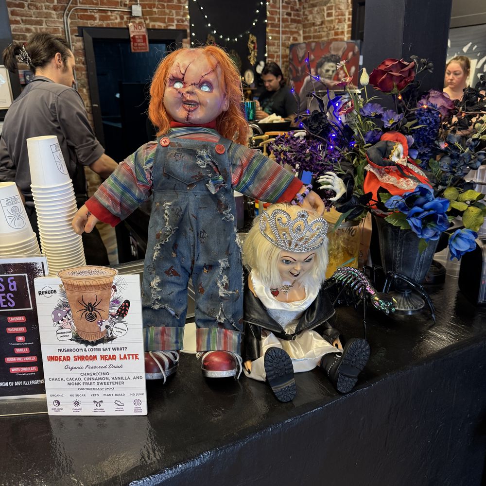 Scr3am & Sugar Coffee - Chuckie in the house - Coffee & Tea Near Me - Denver, Colorado Scr3am & Sugar Coffee - Chuckie in the house - Coffee & Tea Near Me - Denver, Colorado