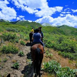 Utah Trail Rides at This Is The Place Heritage Park - Beautiful views