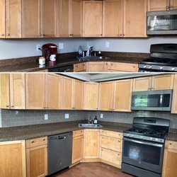 Cincinnati Kitchens - Top: before. Bottom: After. Great job!