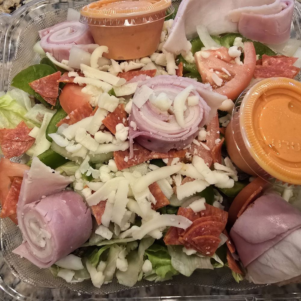 La Bella Italia - Antipasta Salad with French dressing on the side - Pizza Near Me - Gettysburg, Pennsylvania