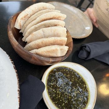 DishDash - PITA BREAD + ZA'ATAR DIP - Complimentary - Middle Eastern Near Me - Sunnyvale, California