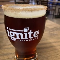 Ignite Brewing Company - Some yummy pumpkin with cinnamon rim
