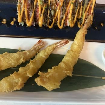 Sea Grill - Taco Roll and Tempura Tiger Shrimp Appetizers - Seafood Near Me - Charlotte, North Carolina