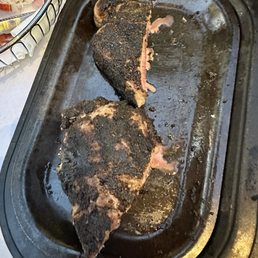 New York Strip* crusted seasoning