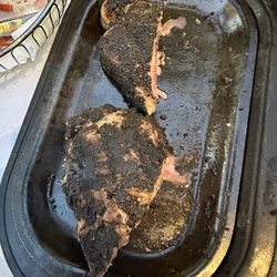 Jax Café - New York Strip* crusted seasoning