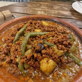 Tajine - Slow-Cooked Tajine (added vegan chorizo) - Vegetarian Near Me - Santa Fe, New Mexico Tajine - Slow-Cooked Tajine (added vegan chorizo) - Vegetarian Near Me - Santa Fe, New Mexico