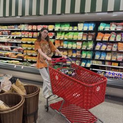 Target - Me in refrigerated section
