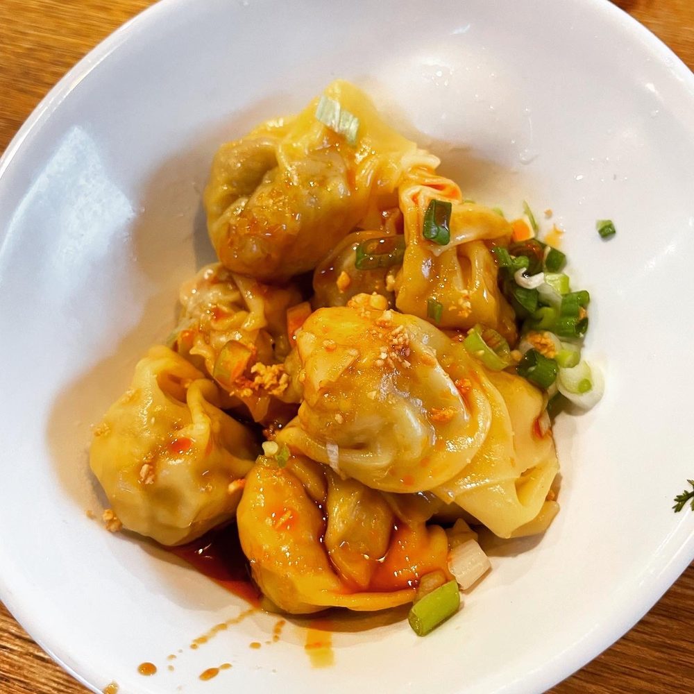 Noodle Man - A13. Pork Wonton with Chili Oil - Chinese Near Me - Chesapeake, Virginia Noodle Man - A13. Pork Wonton with Chili Oil - Chinese Near Me - Chesapeake, Virginia