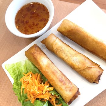 Triple S Pho & Grill - F1. Shrimp and Pork Egg Roll. (3 Roll) - Vietnamese Near Me - Cypress, Texas Triple S Pho & Grill - F1. Shrimp and Pork Egg Roll. (3 Roll) - Vietnamese Near Me - Cypress, Texas