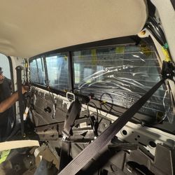 Mena's Collision and Glass