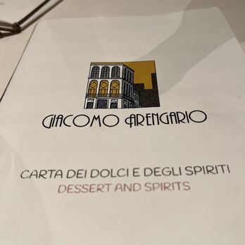 Giacomo Arengario - Menu - Italian Near Me - Milan, Michigan