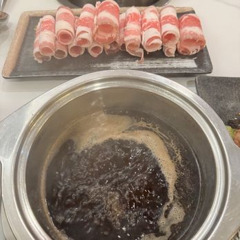 Hotpot 88 - Mushroom broth + beef - Pan Asian Near Me - Omaha, Nebraska