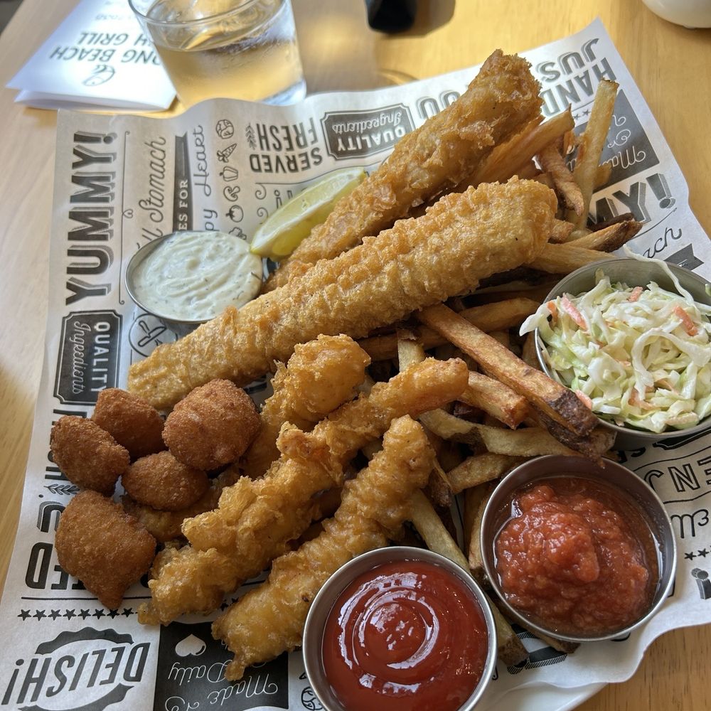 Long Beach Fish Grill - House Combo - Seafood Near Me - Torrance, California Long Beach Fish Grill - House Combo - Seafood Near Me - Torrance, California