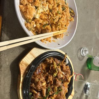 Onda - Kimchi fried rice and spicy pork bulgogi - Korean Near Me - Nashville, Tennessee Onda - Kimchi fried rice and spicy pork bulgogi - Korean Near Me - Nashville, Tennessee