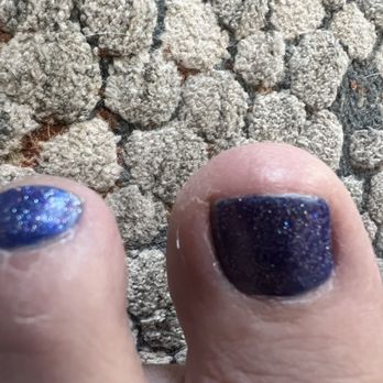 Avalon Nail Spa - One day after. - Nail Salons Near Me - Napa, California