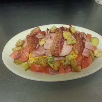 Cheeseburger House-McCutcheon's - Salads are great if you enjoy eating light. But very filling - Burgers Near Me - Greenwood, South Carolina Cheeseburger House-McCutcheon's - Salads are great if you enjoy eating light. But very filling - Burgers Near Me - Greenwood, South Carolina