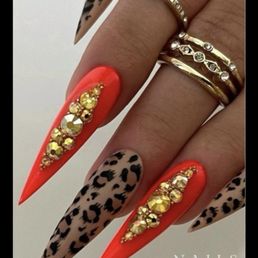 My inspo nails that I wanted to do that was quoted $170!! I even said go shorter on the length too.