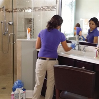 Temecula Home Cleaning - Claudia and Jasmine cleaning Matt.C Master bathroom. - Home Cleaning Near Me Temecula Home Cleaning - Claudia and Jasmine cleaning Matt.C Master bathroom. - Home Cleaning Near Me