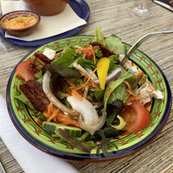 Schloss-Restaurant Neuenbürg - Mediterranean Salad.