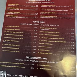 Sam's Southern Eatery Killeen - Menu Side 2