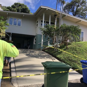 Mokoi Masonry - Removed slate - concrete driveway - Masonry/Concrete Near Me - Waipahu, Hawaii