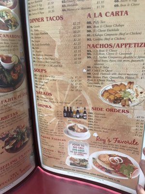 Menu photo 7 Las Carretas San Antonio, TX Menu photo 7 Las Carretas San Antonio, TX
