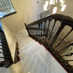 Christmas Carpeting - Carpet Installation and tack strips