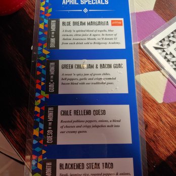 Condado Tacos - April specials - Tacos Near Me - Dublin, Ohio