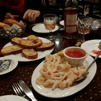 Enza's Restaurant & Pizzeria - Calamari and Garlic Bread. The perfect start to any meal. - Pizza Near Me - Hawthorne, New Jersey Enza's Restaurant & Pizzeria - Calamari and Garlic Bread. The perfect start to any meal. - Pizza Near Me - Hawthorne, New Jersey