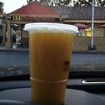 McDonald's - Orange Juice - Fast Food Near Me - San Jose, California McDonald's - Orange Juice - Fast Food Near Me - San Jose, California