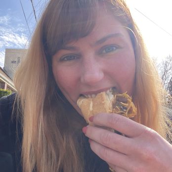 Advice Booth - Vegan dog with chili and cheddar cheese! So vegetarian! But it didn't have to be! DELICIOUS! - Bars Near Me - Portland, Oregon