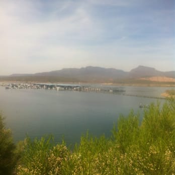 Roosevelt Lake Marina - Overlooking the whole marina from dry storage area - Boating Near Me - Roosevelt, Arizona