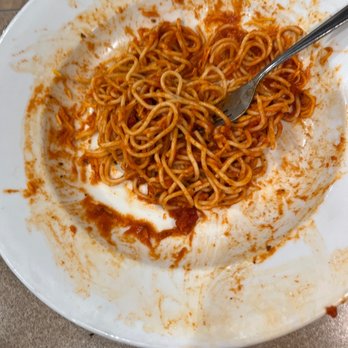 Denny's - My son loves Dennys spaghetti - American Near Me - Clovis, California