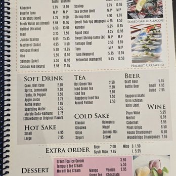 Ozen Sushi - Sushi sashimi, drinks menu - Japanese Near Me - Foothill Ranch, California