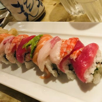Yanagi Sushi - Rainbow Roll - Japanese Near Me - Honolulu, Hawaii Yanagi Sushi - Rainbow Roll - Japanese Near Me - Honolulu, Hawaii