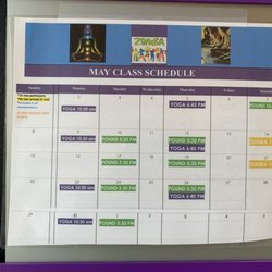 Anytime Fitness - Our May Class Schedule. Come be see what it's about!