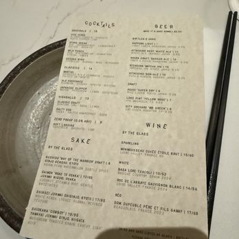 Toga - Menu - French Near Me - Houston, Texas