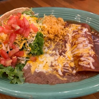 Las Fuentes Mexican Grill - 2 Combination Plate: taco & enchilada - Mexican Near Me - Redlands, California Las Fuentes Mexican Grill - 2 Combination Plate: taco & enchilada - Mexican Near Me - Redlands, California