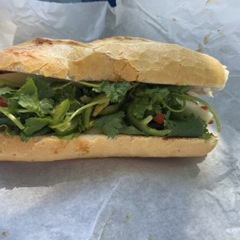 New Saigon Bakery & Deli - Closer view of sandwich - Vietnamese Near Me - Denver, Colorado New Saigon Bakery & Deli - Closer view of sandwich - Vietnamese Near Me - Denver, Colorado