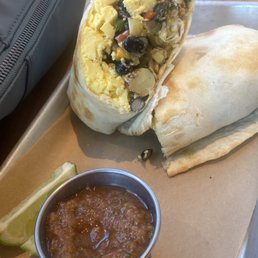 Sausage Breakfast Burrito
