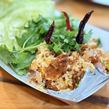 Zaap Kitchen Lao & Thai Street Eats - Nam khao - Laotian Near Me - Euless, Texas