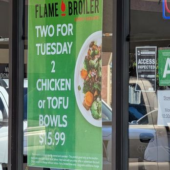 Flame Broiler - Two for Tuesday - Fast Food Near Me - Cerritos, California Flame Broiler - Two for Tuesday - Fast Food Near Me - Cerritos, California
