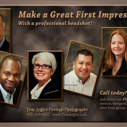 Tom Argiro Portrait Photography - Professional Headshots; I love working with Realtors, title agencies, home inspectors, loan officers, CPA's, and more