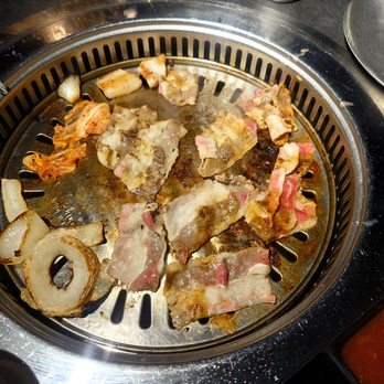 Moohan Korean BBQ - Fatty brisket and pork jowl. - Korean Near Me - Los Angeles, California Moohan Korean BBQ - Fatty brisket and pork jowl. - Korean Near Me - Los Angeles, California