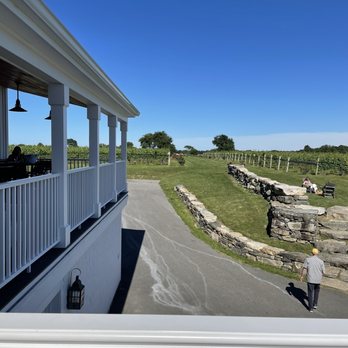Jonathan Edwards Winery - View to the vineyard - Wineries Near Me - North Stonington, Connecticut Jonathan Edwards Winery - View to the vineyard - Wineries Near Me - North Stonington, Connecticut