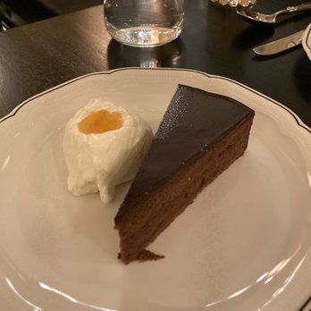 Koloman - Sacher torte, creme chantilly, apricot glaze - Austrian Near Me - New York, New York