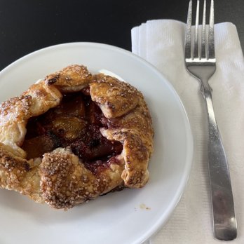 Brew Haha Coffeehouse - My peach and raspberry galette! It was flaky, buttery pastry, not too sweet, just large sugar crystals on top. Yum! - Coffee & Tea Near Me - Overland Park, Kansas Brew Haha Coffeehouse - My peach and raspberry galette! It was flaky, buttery pastry, not too sweet, just large sugar crystals on top. Yum! - Coffee & Tea Near Me - Overland Park, Kansas