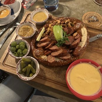 Maple Street Eatery - Pretzel board for 4 Hazelnut espresso martini - Bars Near Me - Livermore, California Maple Street Eatery - Pretzel board for 4 Hazelnut espresso martini - Bars Near Me - Livermore, California