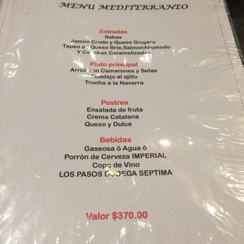 Rioja - Menu - Spanish Near Me - Buenos Aires, C Rioja - Menu - Spanish Near Me - Buenos Aires, C
